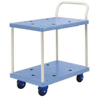 ヨドノ 樹脂製ポータブルカー 2段式 101PC 1台 603-4106（直送品）