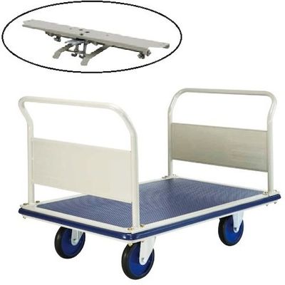 ヨドノ パレットカー 両袖式 フットブレーキ付 501E-ST 1台 563-6439（直送品）