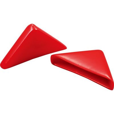 岩田製作所 IWATA 保護キャップ コーナー用 (10個入) 赤 HLREC5X30-P 1袋(10個) 688-2107（直送品）