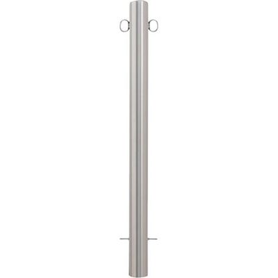 カネソウ 車止め ステンレス製 固定式 先付タイプ Eシリーズ EA0685RC-K 1本 259-6298（直送品）