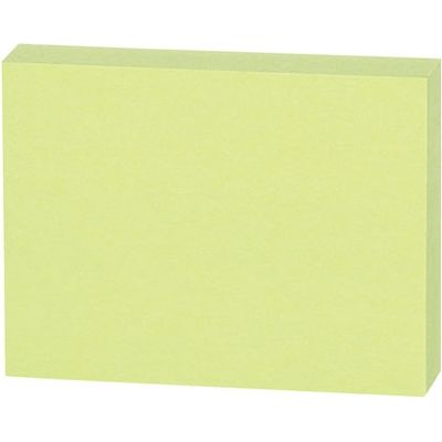 スリーエム ジャパン Post-it 再生紙ノート 653RP-G グリーン　1パック（直送品）