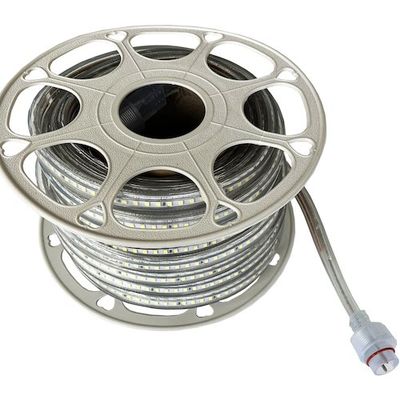 富士倉 両面発光20M LEDロープライト 白 増設用 FRL-20GW-W 1巻 554-5597（直送品）