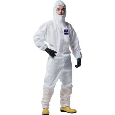 原田産業 ハラダ 保護服 ファインガードプロ A09 4L 30021-177 1着 643-4882（直送品）