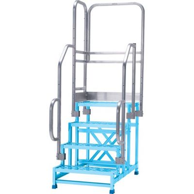 アルインコ 作業台CSBCーS用片側開口手すりセット CSBT486GL 1セット 694-4908（直送品）