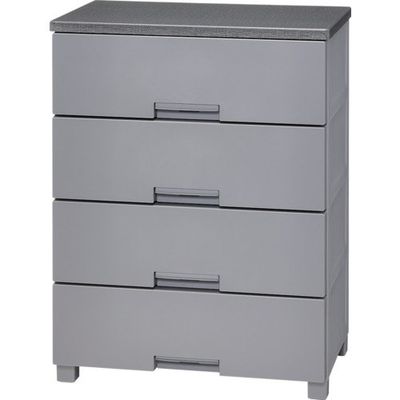 天馬 TENMA フィッツチェスト 6504 グレー 110014737 1個 700-3065（直送品）