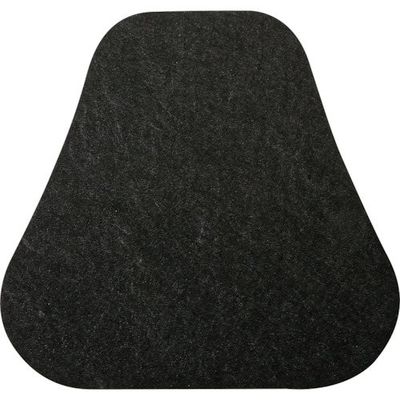 エー・エム・プロダクツ pig ピググリッピートイレマット GRP7001-BK 1箱(6枚) 177-8324（直送品）