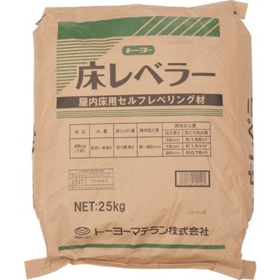トーヨーマテラン MATERAN トーヨー床用レベラー 紙袋 25kg 5429 1袋 340-5091（直送品）