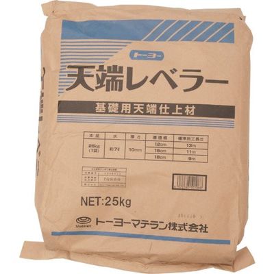トーヨーマテラン MATERAN トーヨー天端レベラー 紙袋 25kg 5423 1袋 340-5098（直送品）