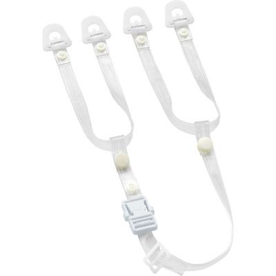 タニザワ ヘルメット透明あご紐(耳部+あご部)VPUーT16U透明 NO.2 (ヘッダー袋入り) VPU-T16U-2（直送品）