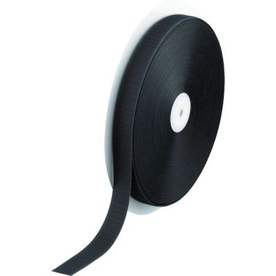 クラレトレーディング クラレ マジックテープ フック(オス側)縫製用 20mm×25m 黒 A8693Y-20-25-00001 1巻（直送品）