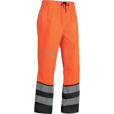 ハスクバーナ・ゼノア Husqvarna レインズボンハイビズ F S 46 597662946 1着 404-1033（直送品）