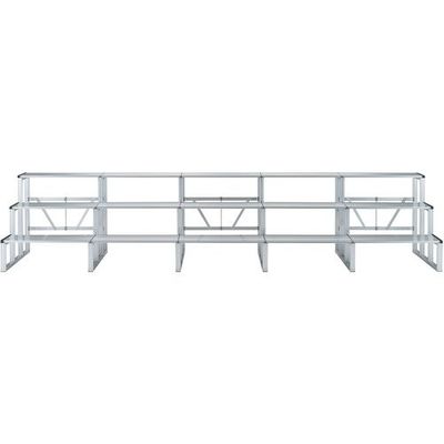 ピカコーポレイション PiCa アルミ製折りたたみ式ひな段 HPS-345 1式 532-0383（直送品）