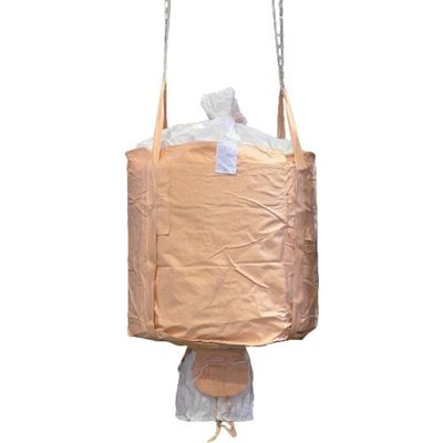 旭産業 旭 コンテナバッグ丸型排出口あり・ラミ付き AS210-MG319 1袋 598-0171（直送品）