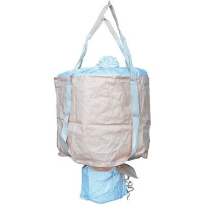 旭産業 旭 コンテナバッグ丸型排出口あり・ラミ付き AS210-MG405 1袋 598-0172（直送品）