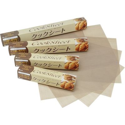 中興化成工業 chukoh フッ素樹脂クッキングシート 380×525 化粧箱(10枚入) FGF380X525 1箱(10枚)（直送品）