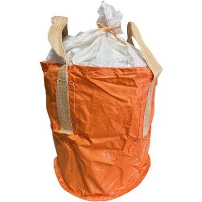 旭産業 旭 コンテナバッグ丸型・オレンジ AS-500KRO 1袋 666-8398（直送品）