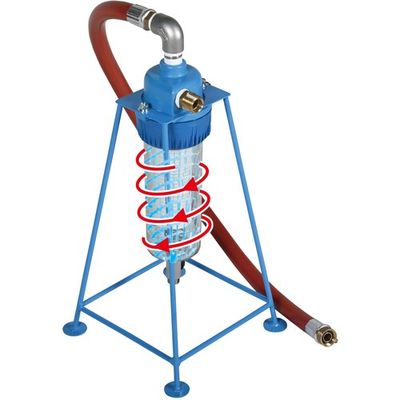 スーパー工業 吸水サイクロンフィルター 3/4 横置き 04Z10901 1個 667-4156（直送品）