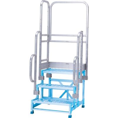 アルインコ 作業台CSBCーS用片側開口手すりセット CSBT36GL 1セット 694-4894（直送品）