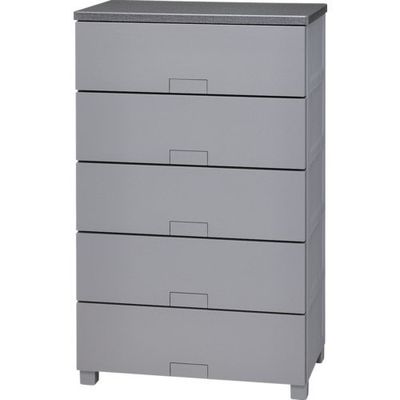 天馬 TENMA フィッツチェスト フルフラット6505 グレー 110014749 1個 699-5498（直送品）