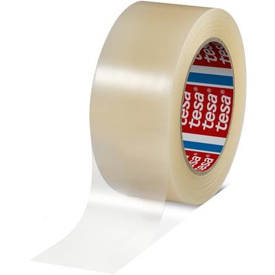 テサテープ tesa 強力多用途補修テープ テサ ウルトラパワークリア 56496 クリア 48mm×10m 56496-48-10 1巻（直送品）