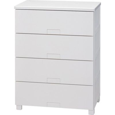 天馬 TENMA フィッツチェスト フルフラット6504 ホワイト 110014745 1個 700-3067（直送品）