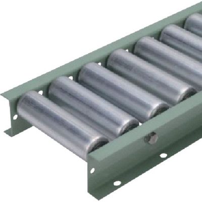 太陽工業 タイヨー φ57.2(2.1)スチールローラコンベヤ ピッチ100mm 幅400mm S5721-400-100-1500 1台（直送品）