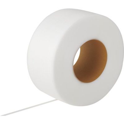 司化成工業 ツカサ PPバンド(機械用) ワールドバンド YB 15.5mmX2500m 透明 YB-15.5N 1セット(2本)（直送品）