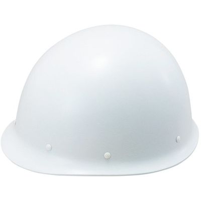 谷沢製作所 タニザワ ヘルメット FRP製 MPタイプ 固定メタル鋲 ホワイト 118-EM-W1 1個 554-4215（直送品）