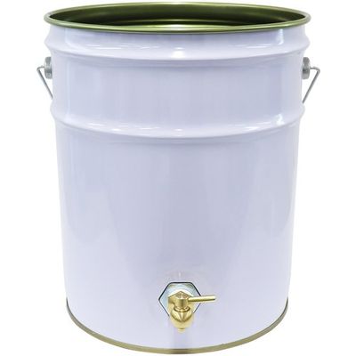 アクアシステム ドレンコック付ペール缶 APPQO-OPC 1個 682-5367（直送品）