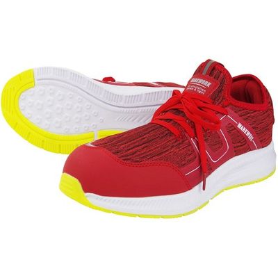 喜多 かかとが踏めるセーフティスニーカー MK5130 レッド 27.0 MK5130-RED-27.0 1足 667-0907（直送品）