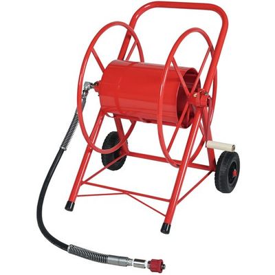 スーパー工業 35MPa用ホースリール 横置き型80m巻(3/8) 04Z101558 1個 667-4164（直送品）