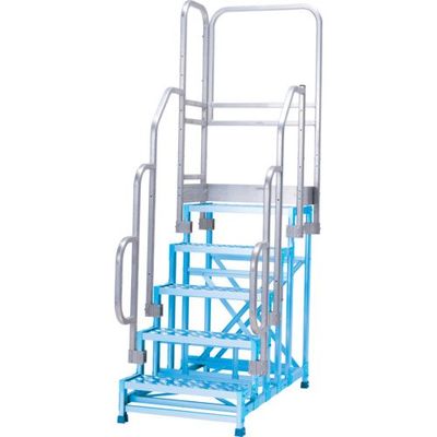 アルインコ 作業台CSBCーS用片側開口手すりセット CSBT516GL 1セット 694-4901（直送品）