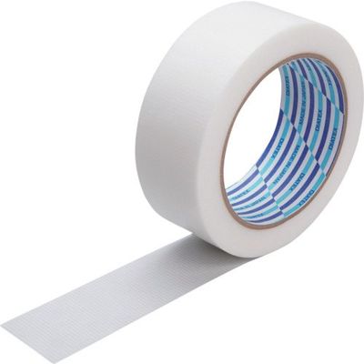 ダイヤテックス パイオラン 梱包用テープ 38mm×25m ホワイト K-10-WH 38MMX25M 1セット(48巻) 567-0939（直送品）