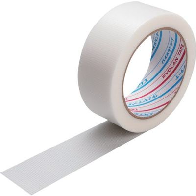 ダイヤテックス パイオラン 床養生用テープ 40mm×25m Y-06-WH 40MMX25M 1セット(36巻) 567-0927（直送品）
