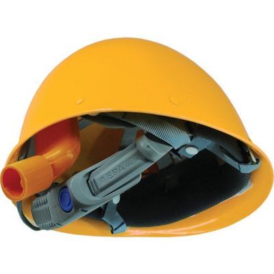 山本光学 YAMAMOTO 電動ファン付呼吸用保護具パーツ 内蔵ダクト付MP型ヘルメット L-44 1個 854-7334（直送品）