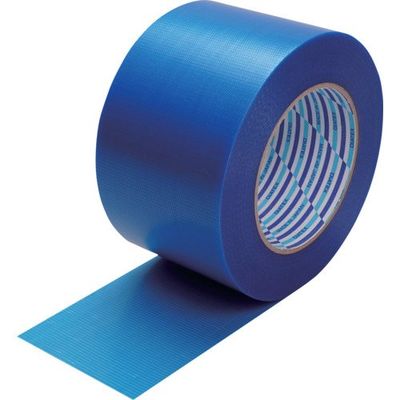 ダイヤテックス パイオラン 梱包用テープ 75mm×50m ブルー K-10-BL 75MMX50M 1セット(24巻) 567-0990（直送品）