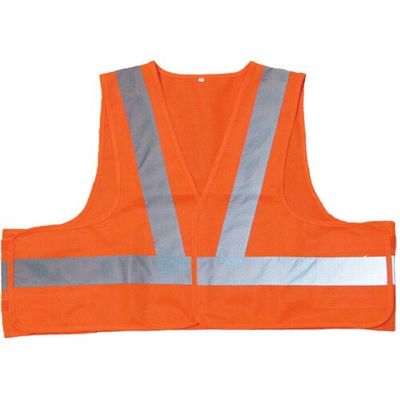 ミズケイ JIS規格ショート丈ベスト オレンジ 3120006 1枚 530-2880（直送品）