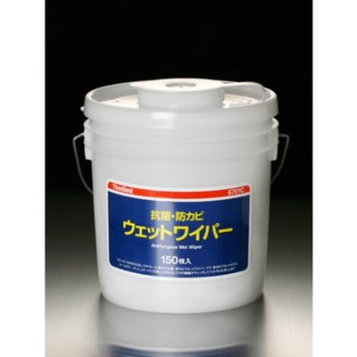 THREEBOND 防菌・防カビウェットワイパー(バケツ)TB6701C 150枚(6701CC) TB6701C-150（直送品）