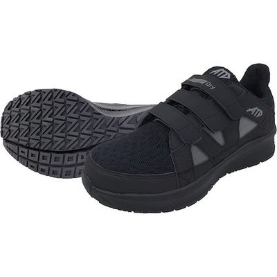 喜多 メッシュローカットマジックセーフティスニーカー 制菌・消臭 MG5760 ブラック 25.0 MG5760-BK-25.0 1足（直送品）