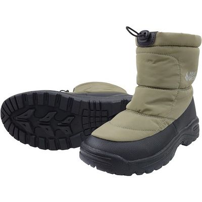 喜多 ウインターブーツ(裏ボア) 4cm防水 MK670 カーキ 3L(27.5~28.0) MK670-KHI-3L 1足（直送品）