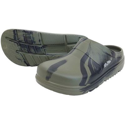 喜多 柔らかいリカバリーサンダル(サボタイプ) EVAラバー グリーンマーブル LL(26.5~27.0) SK4910-GRM-LL 1足（直送品）