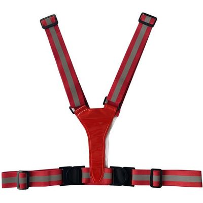 ミズケイ 伸縮Y型ベスト レッド 5941254 1枚 629-6938（直送品）