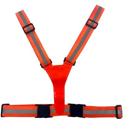 ミズケイ 伸縮Y型ベスト オレンジ 5941252 1枚 629-6805（直送品）