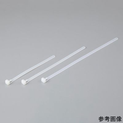 アズワン リピートタイ 7.6×250mm まとめパック 1袋(500本入) 4-6499-53 1袋(500本)（直送品）