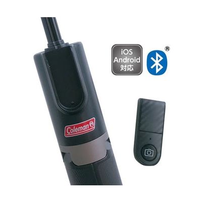 ベルボン Velbon(ベルボン) Coleman セルフィースタンド ロング ブラック CVSSLBK 1個 65-9087-90（直送品）