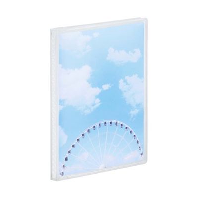 ハクバ写真産業 ハクバ Pポケットアルバム CP Lサイズ 40枚収納 観覧車 APCPL40KRS 1冊 69-3008-75（直送品）