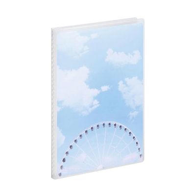 ハクバ写真産業 ハクバ Pポケットアルバム CP KG(ハガキ)サイズ 20枚収納 観覧車 APCPKGKRS 1冊 69-3008-80（直送品）