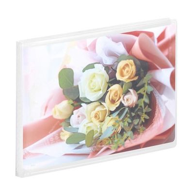 ハクバ写真産業 ハクバ Pポケットアルバム CP KG(ハガキ)サイズ 横 20枚収納 ローズブーケ APCPYKGRBQ 1冊（直送品）