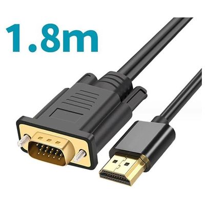 Trimate HDMIーVGA変換ケーブル 1.8m TR-HDA009-1.8 1個 69-3106-26（直送品）