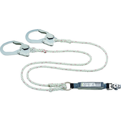 サンコー タイタン ロープ式 タイプ1ランヤード ダブル (墜落制止用器具) HL-RW 1本 160-5572（直送品）